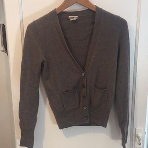 J crew cardigan